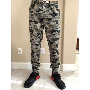 Camo joggers